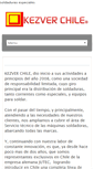 Mobile Screenshot of kezverchile.cl